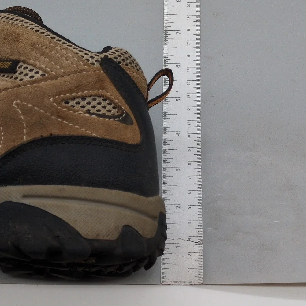 Ozark Trail Shoes Mens Brown 7 Waterproof Hiking Boots‎ Leather Ankle 28802104